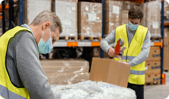 Сохранение хрупкого груза: нанесение защитной упаковки